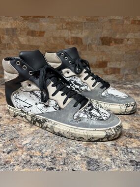 Balenciaga Marble High Top Sneakers Men’s Size 10 US / 43 Shoes Sneakers